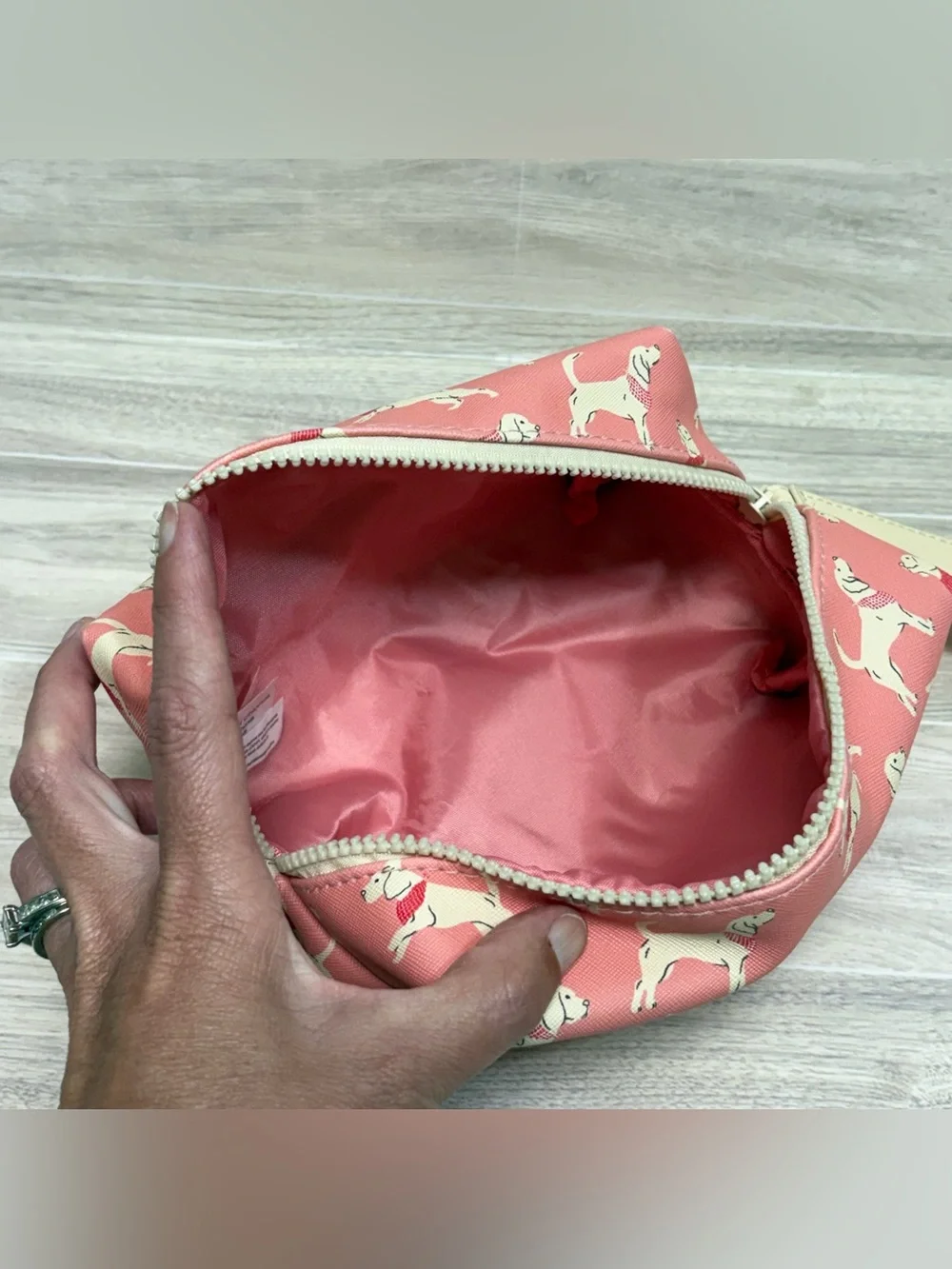 Dwell Studio Watch Dogs Loaf Cosmetic Bag